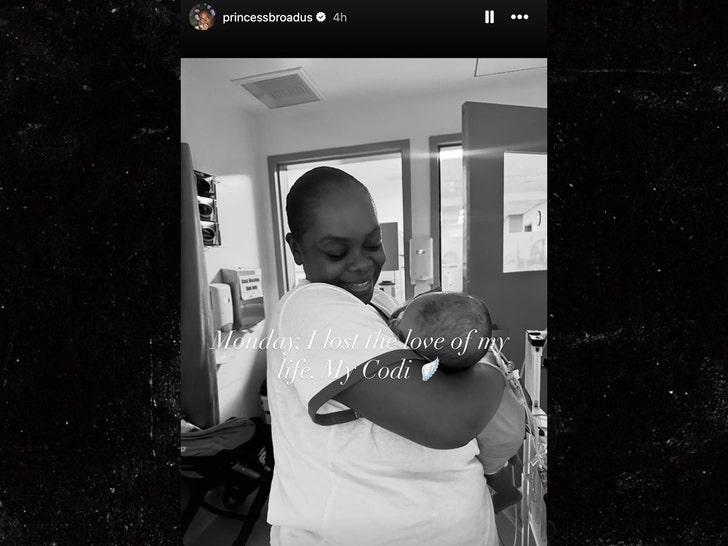 Publicación de Instagram de Cori Broadus