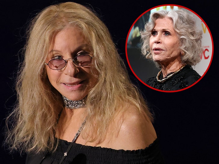 Barbra Streisand Jane Fonda getty 1