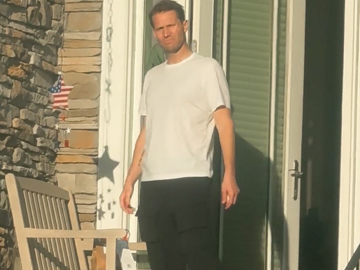 Brian Hickerson outside home backgrid