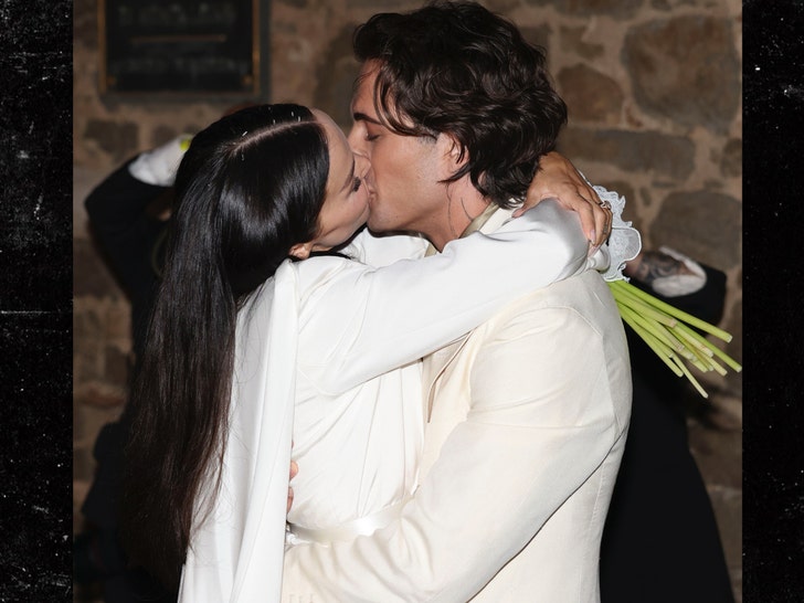 David And Dove Cameron Marry In Tuscany backgrid 2