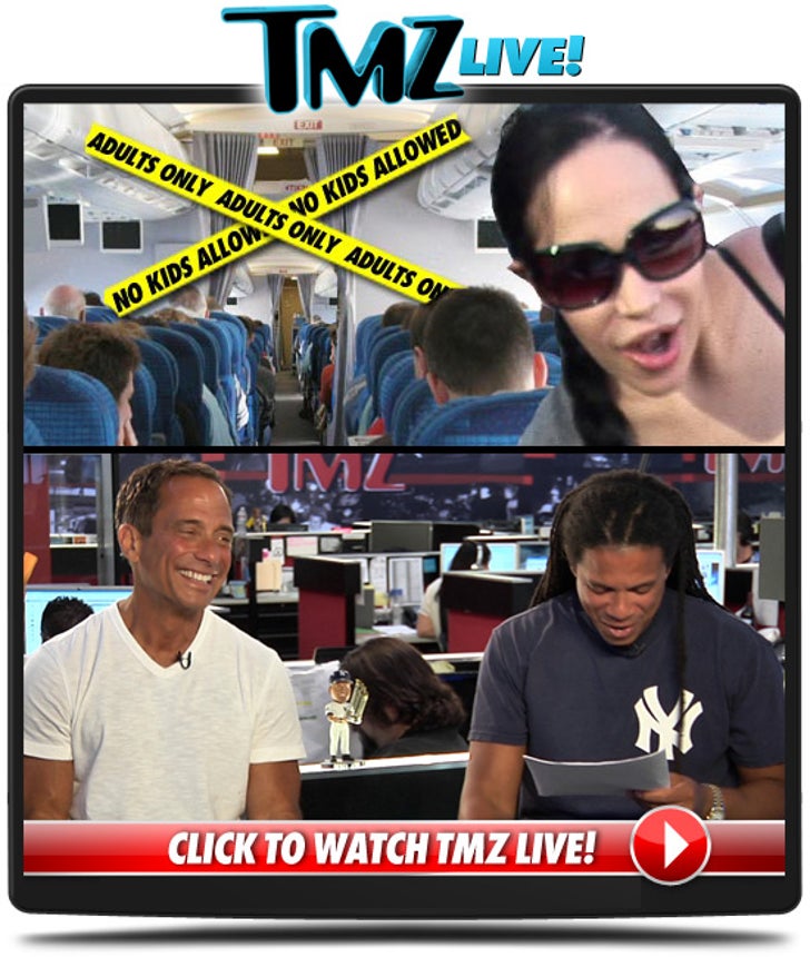 TMZ Live: Octo Fallout -- Ban Kids from First Class?