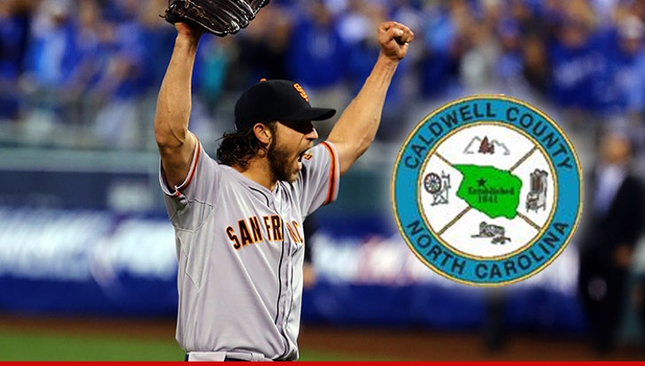 Madison Bumgarner -- Hometown to Declare 'Madison Bumgarner Day' :: 1030-bumgarner-caldwell-getty-4