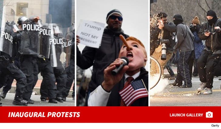 Trump Protesters in Washington D.C.