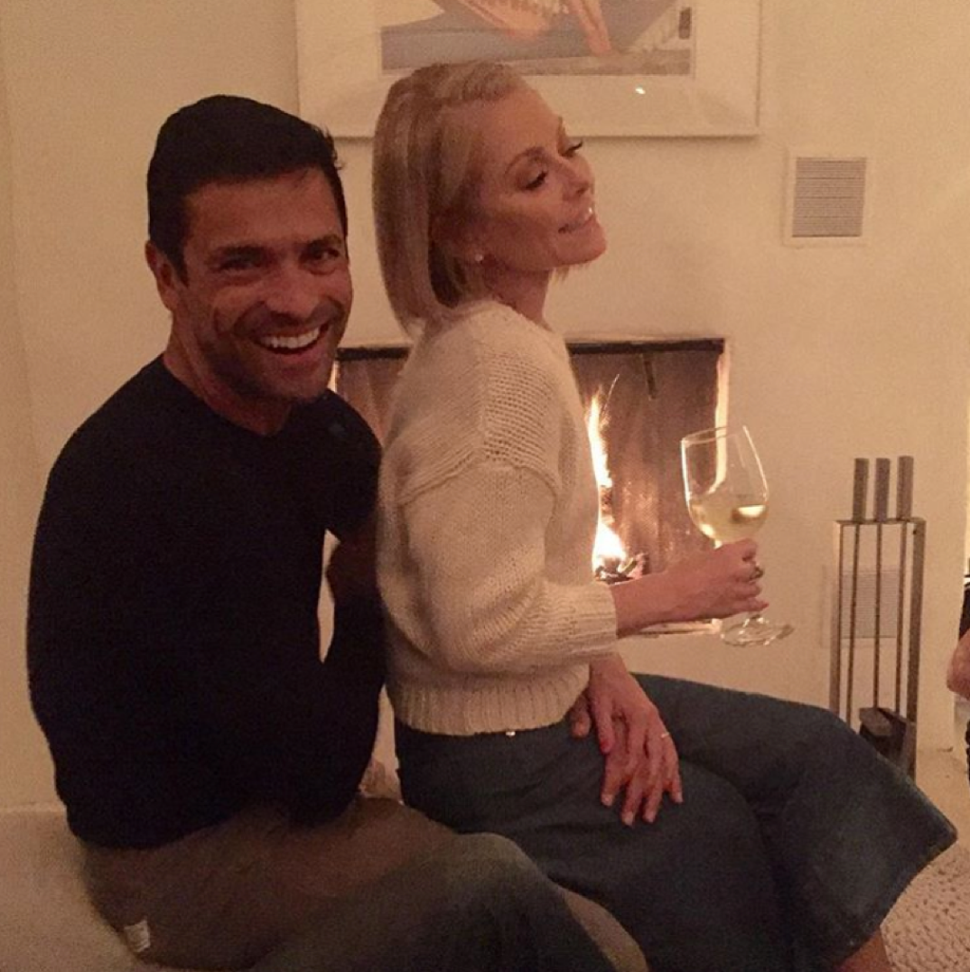 Kelly Ripa and Mark Consuelos