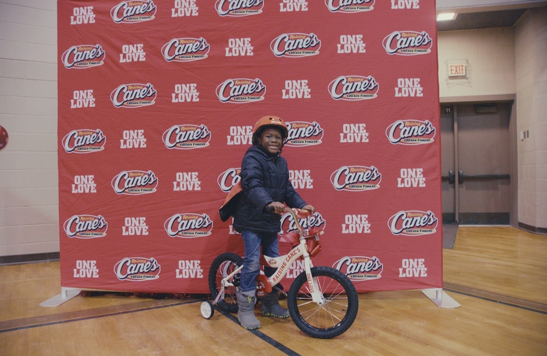 Shaquil Barrett With Raising Cane's 29