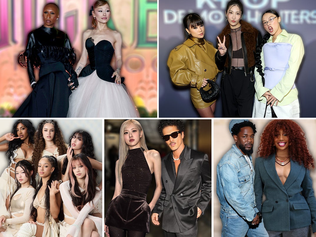 Cynthia Erivo and Ariana Grande - Defying Gravity / HUNTR/X (Rei Ami, EJAE and Audrey Nuna) - Golden / KATSEYE - Gabriela /  Rosé and Bruno Mars - APT. / Kendrick Lamar and Sza - luther