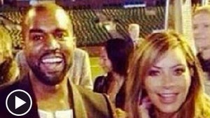 Kim Kardashian and Kanye West -- Go for Broke with Massive Engagement Surprise