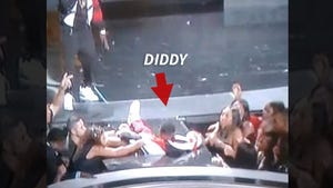 Diddy -- Hits the Stage ... Then His Ass
