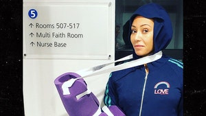 Mel B Hospitalized After Severing Her Hand, Breaking Ribs in Accident