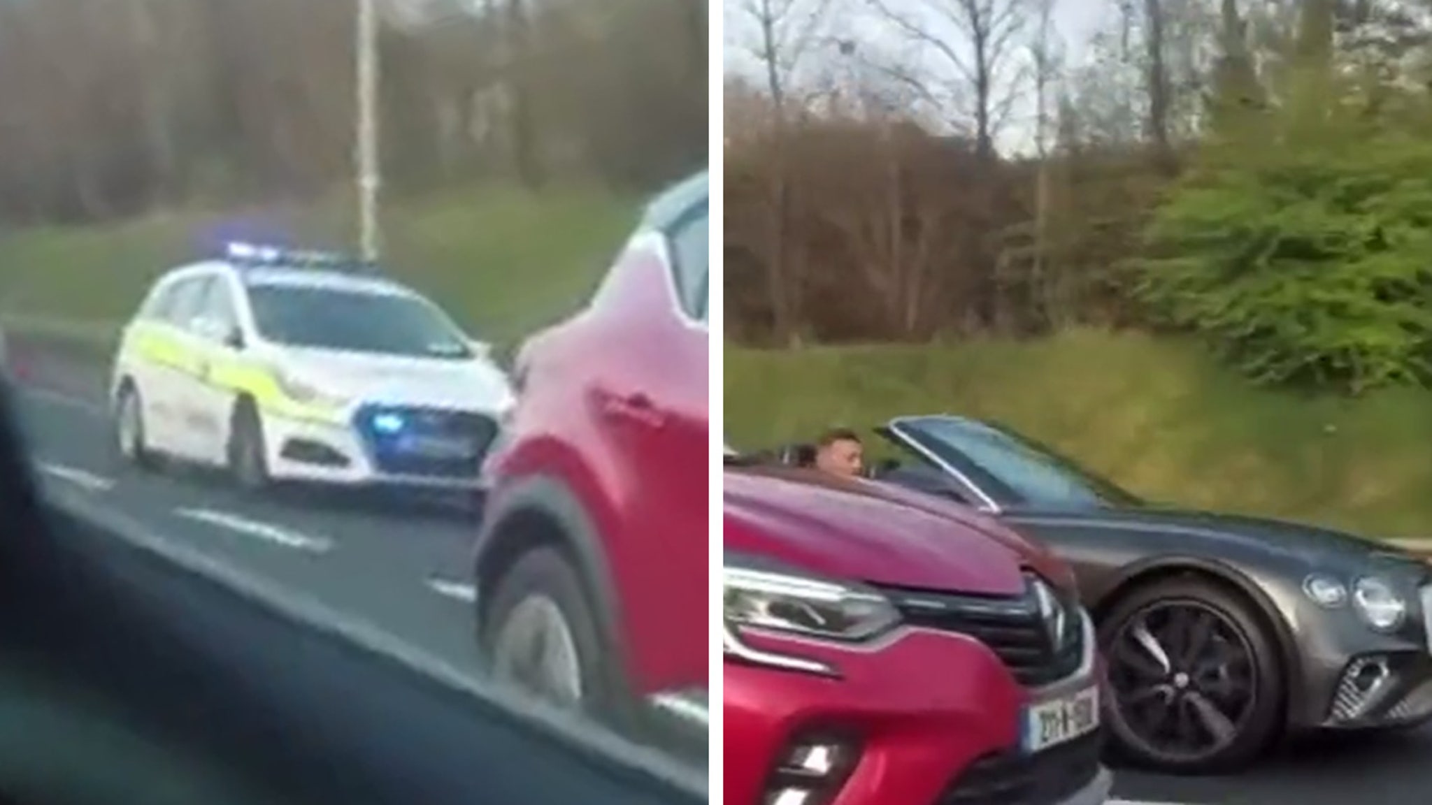 Video Of Conor McGregor Driving Bentley, Being Pursued By Cops