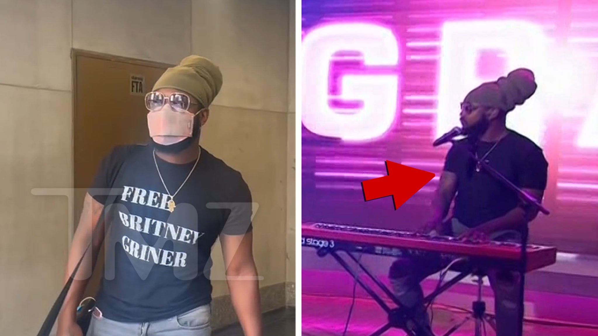 Macy Gray Says 'Today' Wouldn't Let Keyboardist Wear 'Free Brittney Griner' Shirt thumbnail