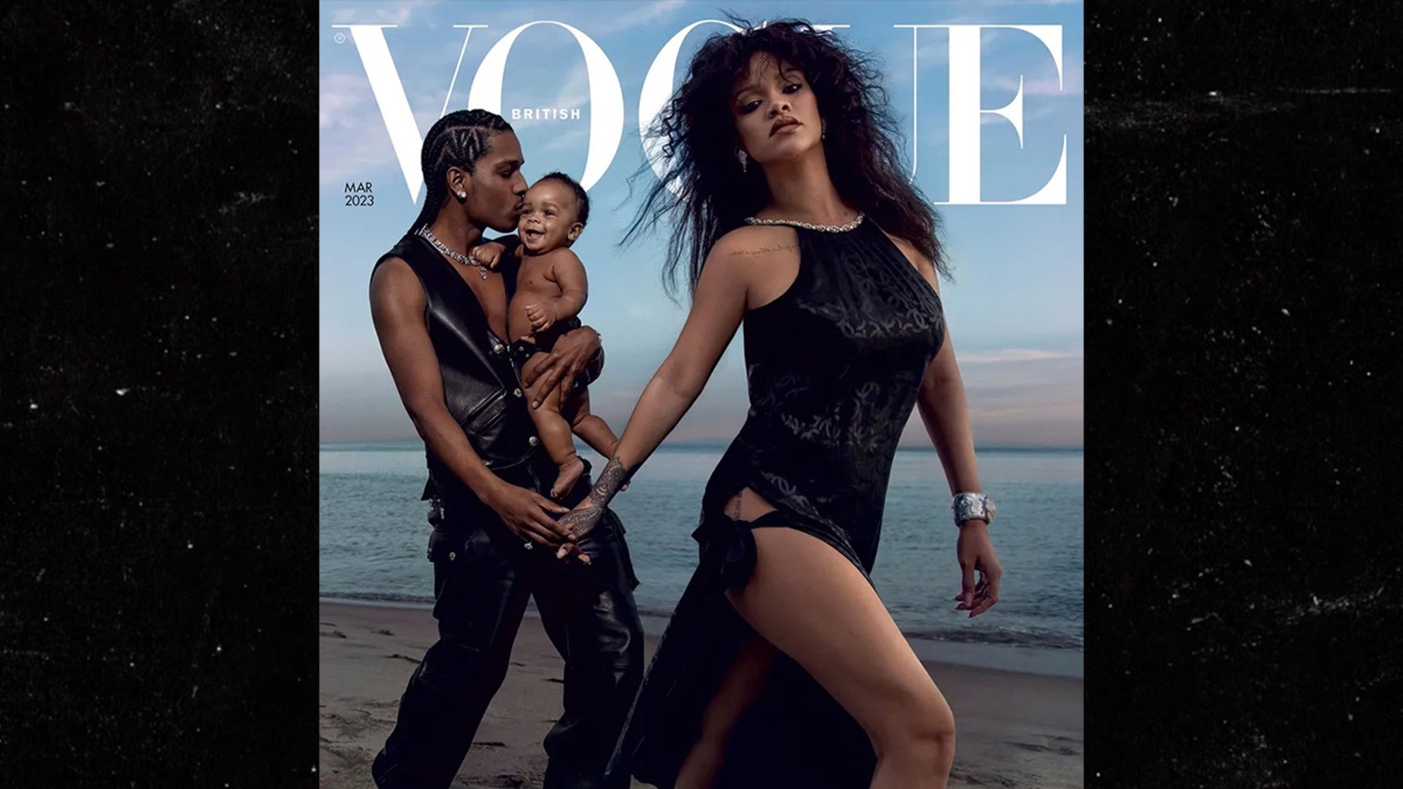 Rihanna Reveals She Was Pregnant During British Vogue Shoot, Didn't Know It #Rihanna