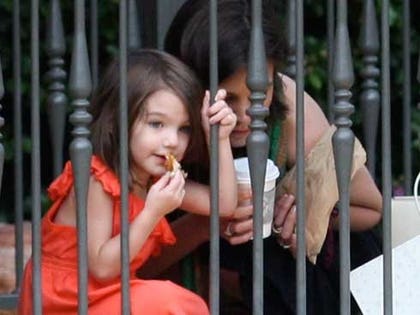 Suri Cruise and Katie Homles