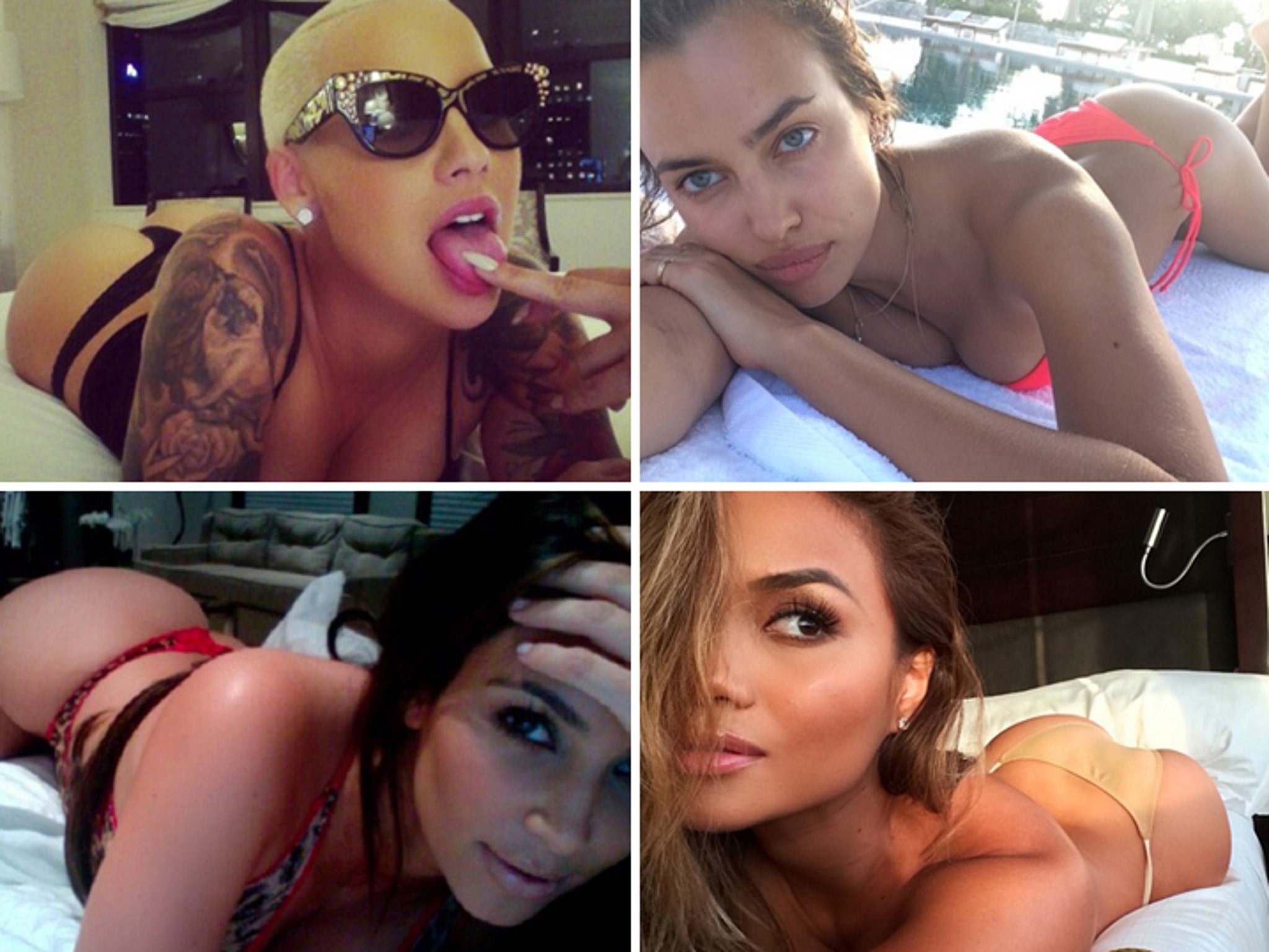 Over the shoulder booty