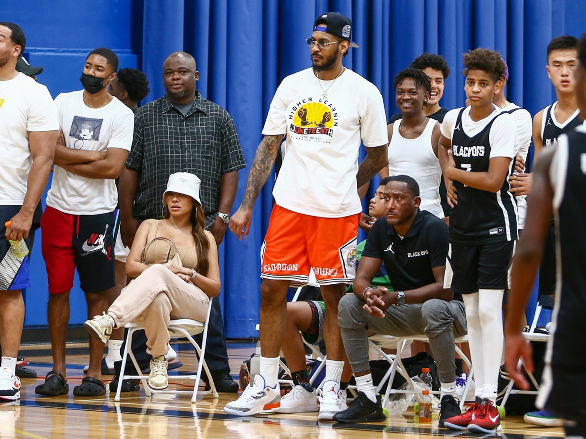All About Carmelo Anthony's Son Kiyan