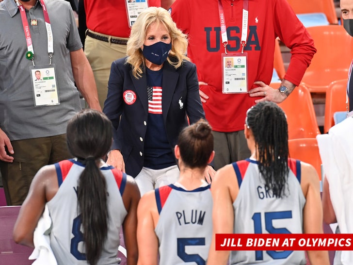 Jill Biden At Olympics