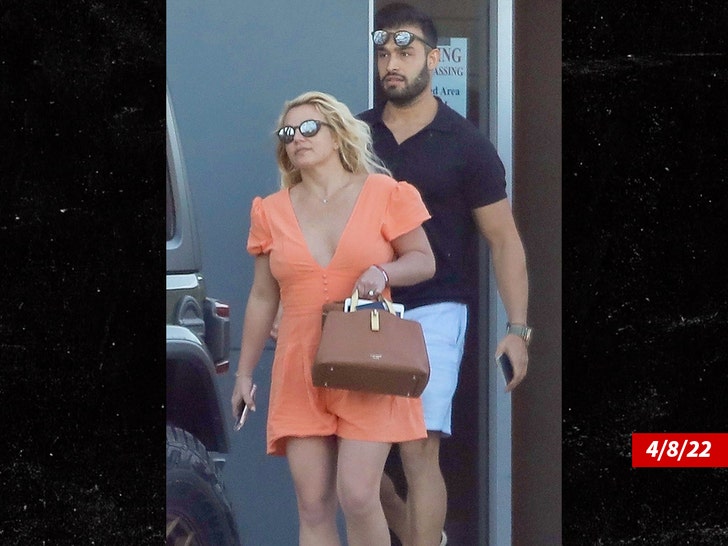 Britney Spears and Sam Asghari