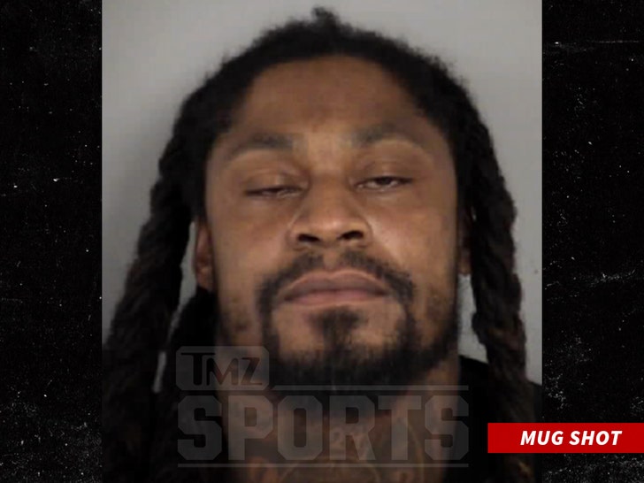 Marshawn Lynch DUI mug shot.