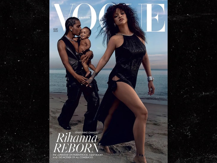 Rihanna's Pregnant Vogue Shoot