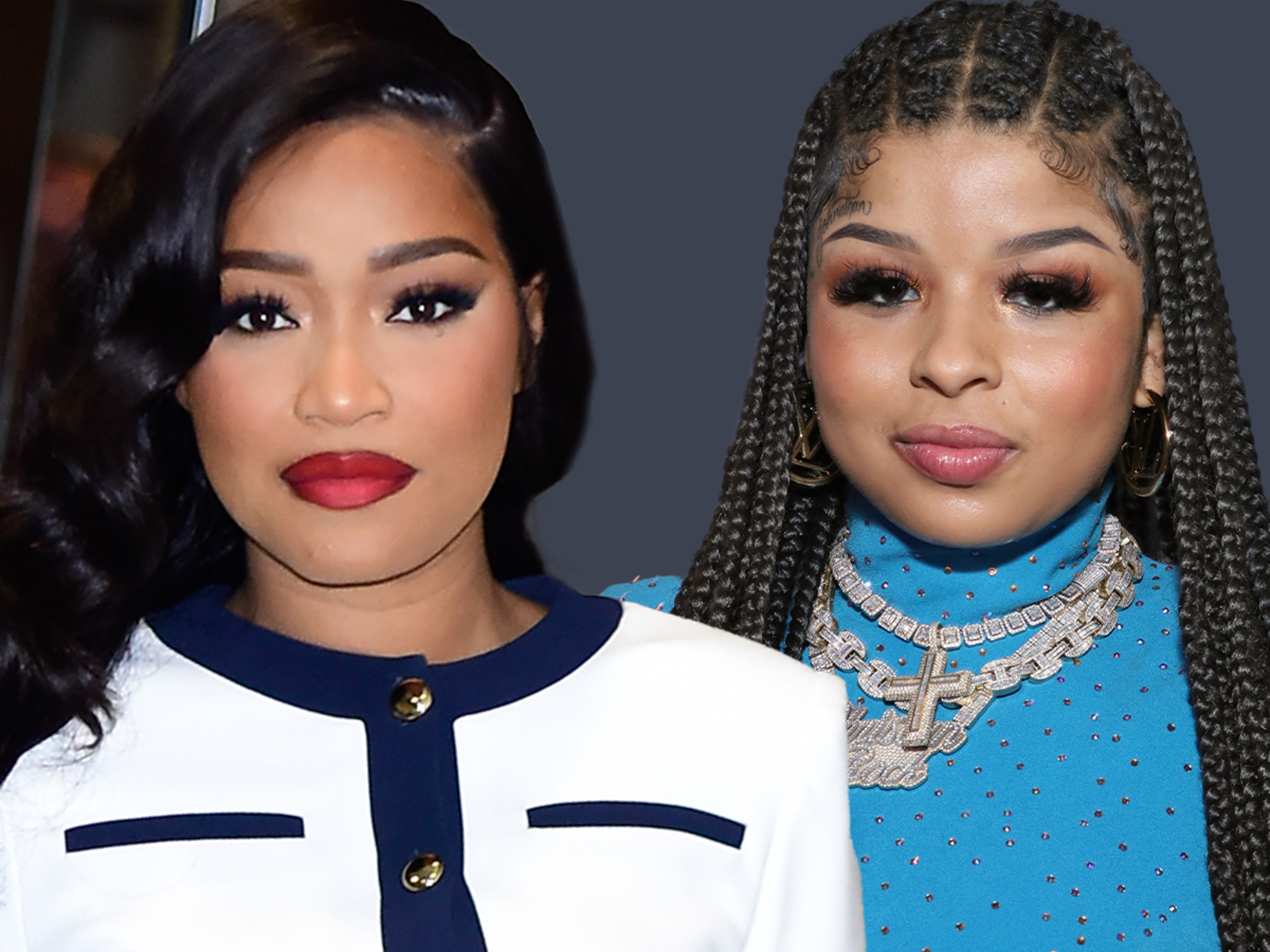 Keke Palmer Offers Chrisean Rock Support Following Shocking Blueface Hernia  Pics