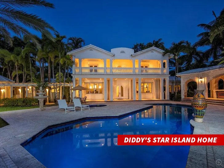 Diddy's Star Island Home