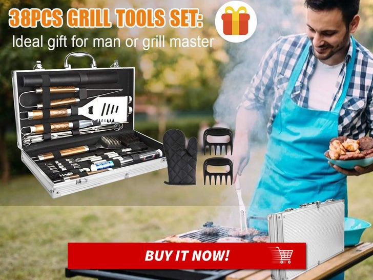 bbq grill utensil set for camping