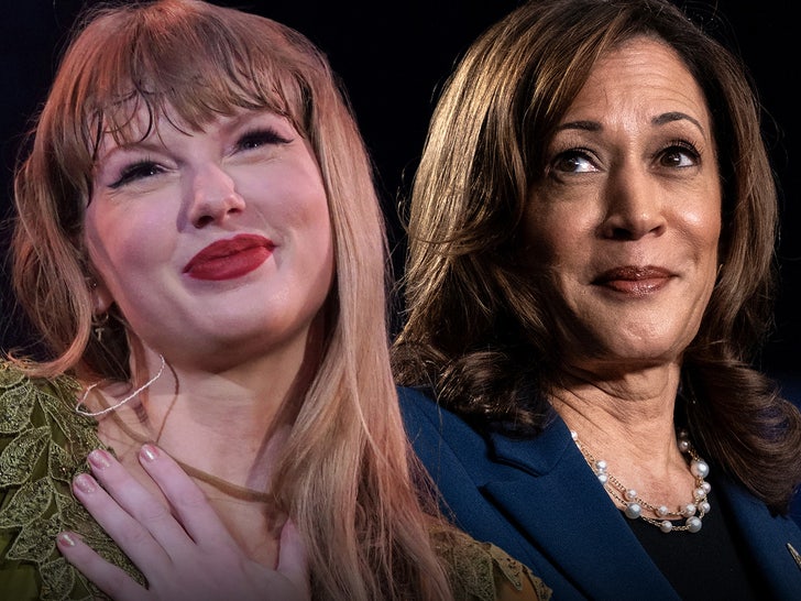 taylor swift kamala harris