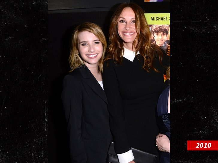 Emma Roberts and Julia Roberts Getty 1