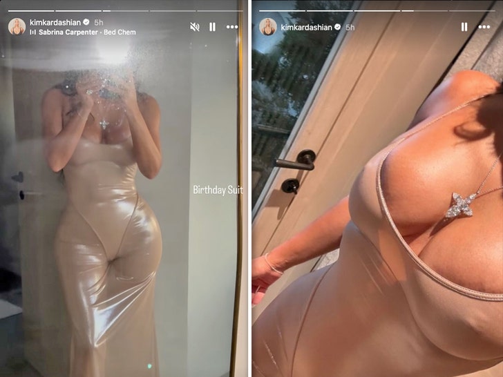 kim kardashian birthday suit insta 4