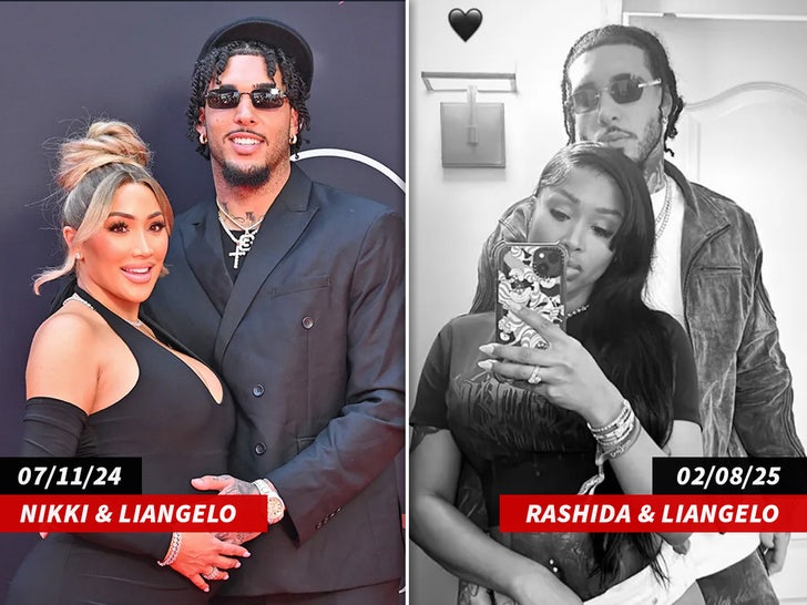 Nikki Mudarris Liangelo Ball Rashida Nicole Split Sub Getty Instagram Geser