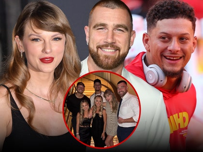 taylor swift pat mahomes travis kelce getty 1