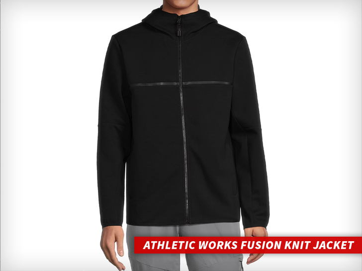 Athletic Works Fusion Knit Jacket walmart sub