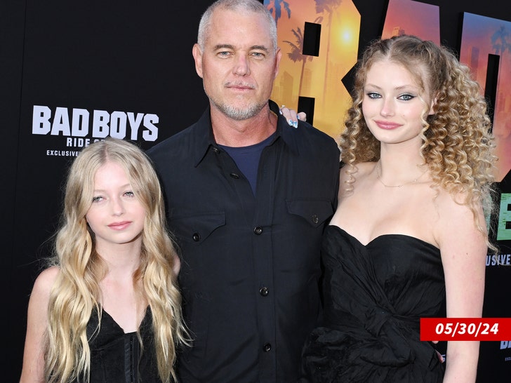 eric dane with daughters getty