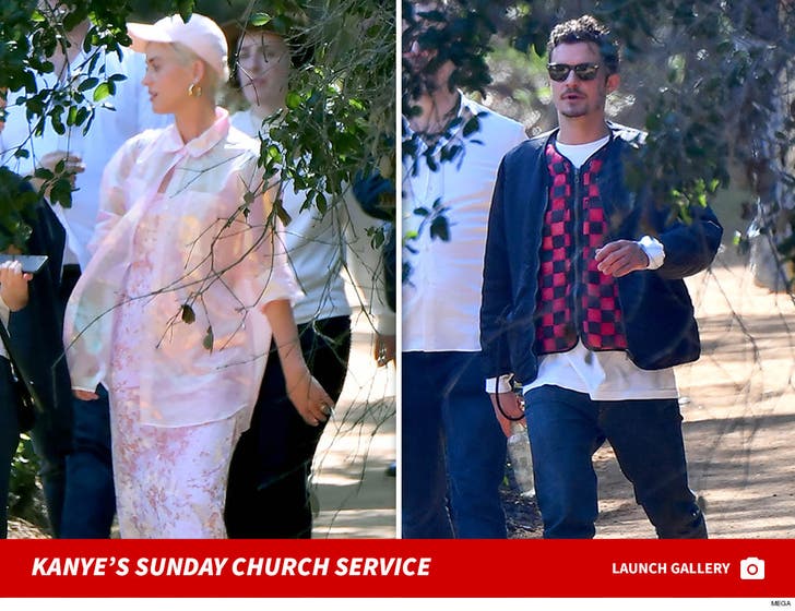 Celebs at Kanye West's Sunday Church Service