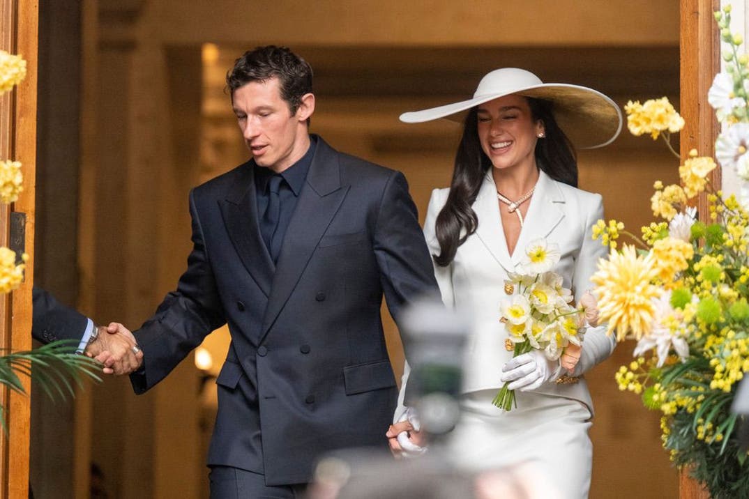 Dua Lipa Callum Turner Tie The Knot 4