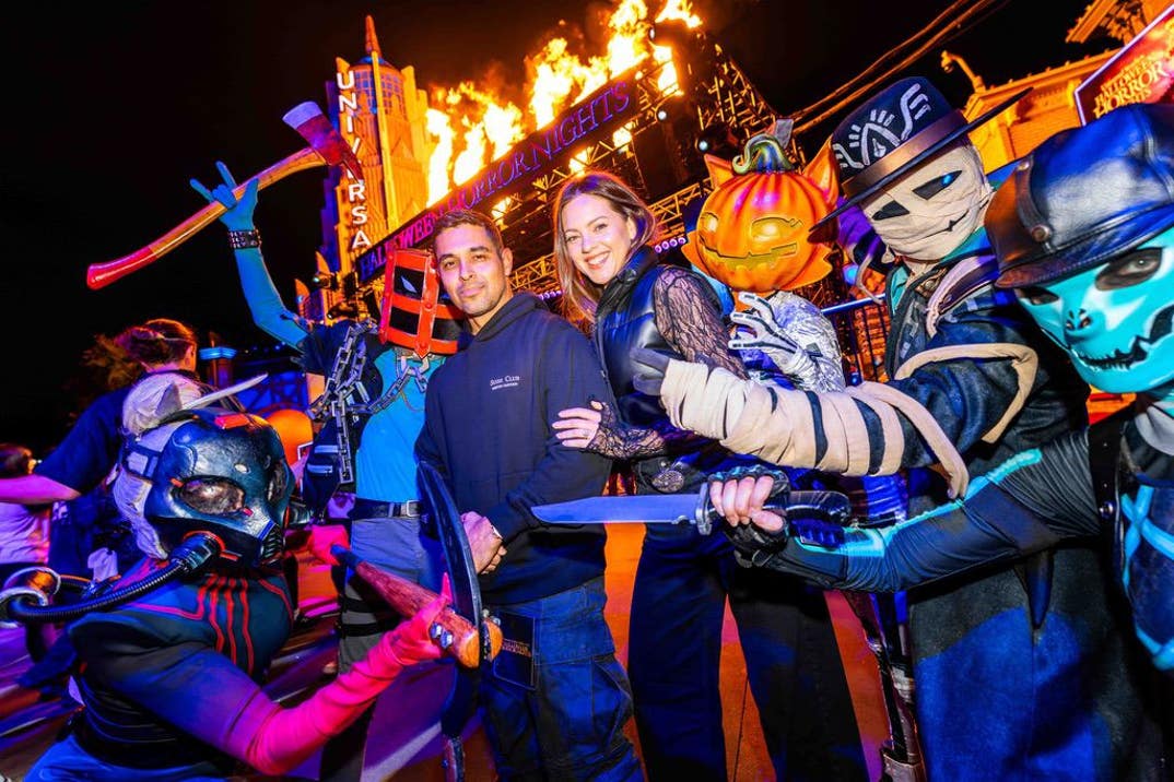 Wilmer Valderrama and Amanda Pacheco