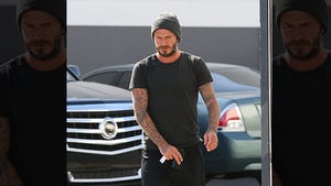 David Beckham -- Say Hello to My Little Friend [PHOTO]