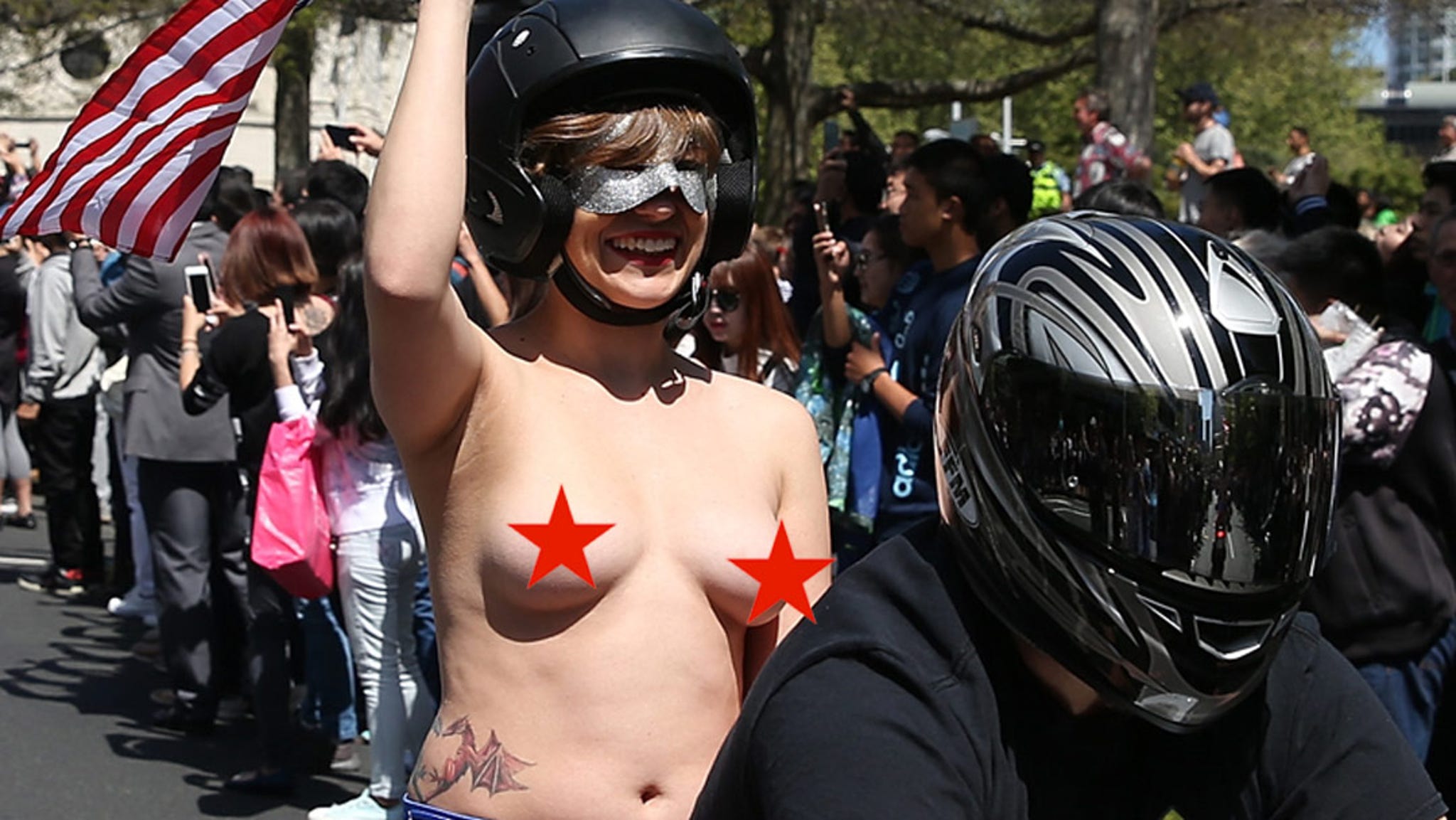Boobs On Bikes Freedom Of Expression Ride
