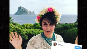 Ricki Lake Returns to Ibiza to Spread Ex-Husband Christian Evans' Ashes