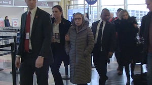 Ruth Bader Ginsburg Talks About Her Post-Surgery Condition at Reagan Airport