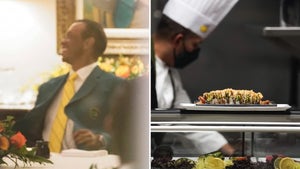 Tiger Woods Finally Hosts Masters Champions Dinner, Sushi And Fajitas!