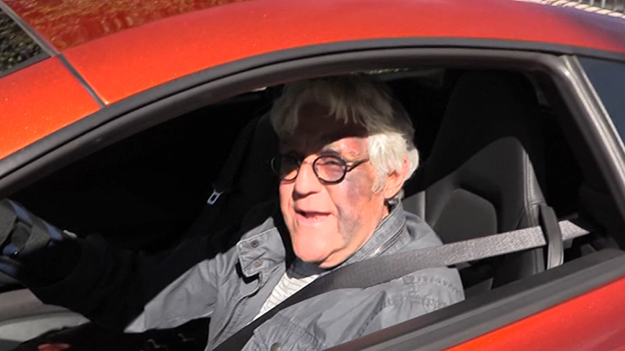 Jay Leno Ditches Eye Patch, Takes McLaren for a Spin After Nasty Fall