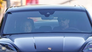 Leonardo DiCaprio And Al Pacino Rding In a Black Car Together