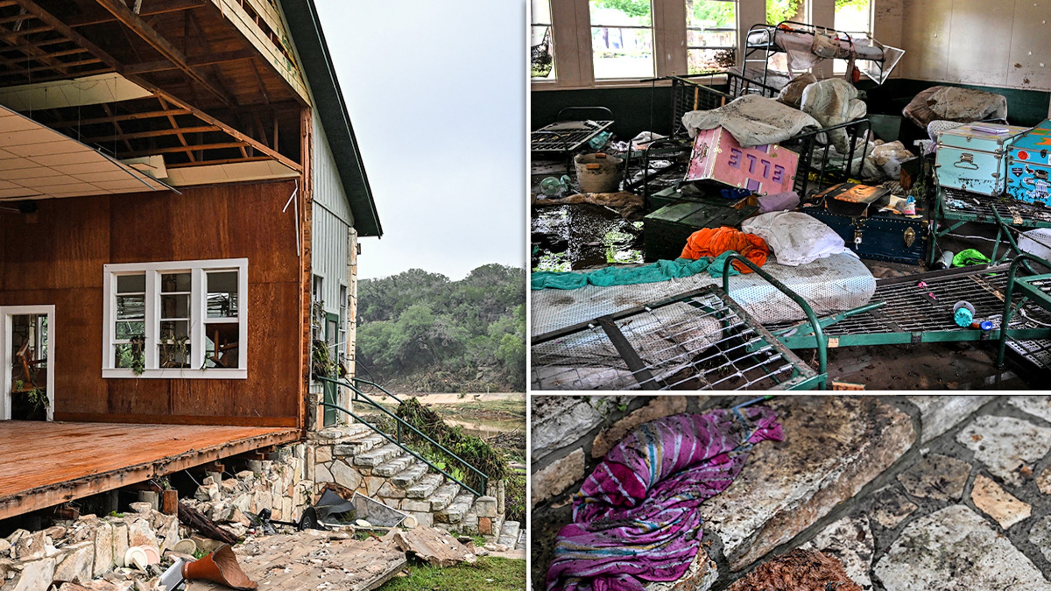 Texas Camp Devastated By Floods Captured in Heartbreaking Photos