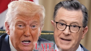 donald trump Stephen Colbert getty comp