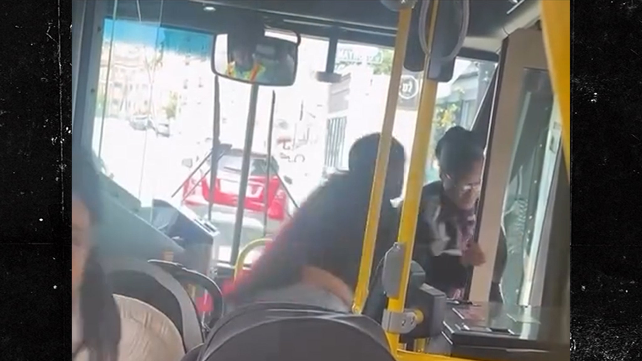Frenzied Commuter Violently Pushes Elderly Woman off Bus on Video