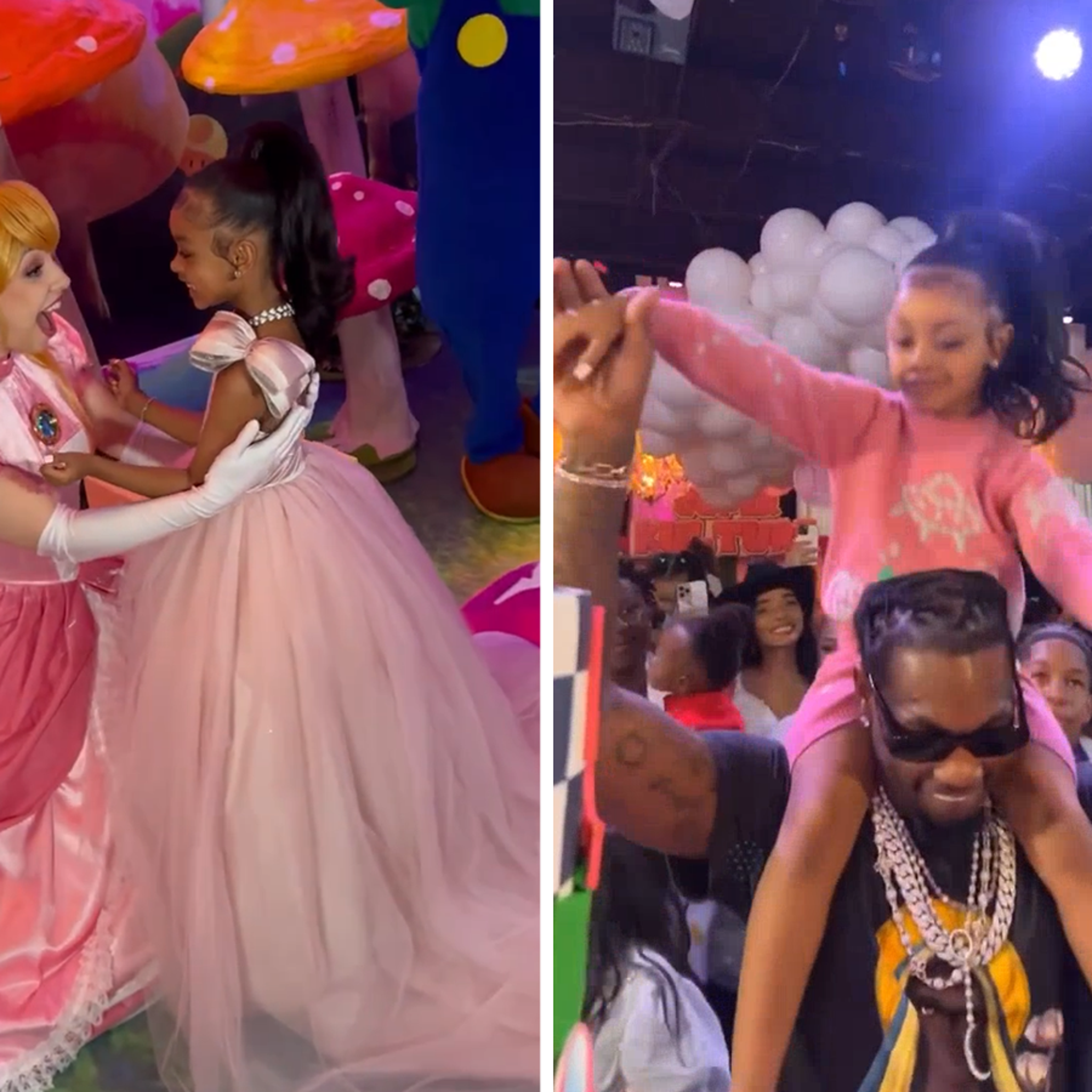 Cardi B Shares Video Of Offset Playing With Kulture For His Birthday –  Hollywood Life