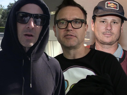Tom DeLonge travis  blink 182 member tmz