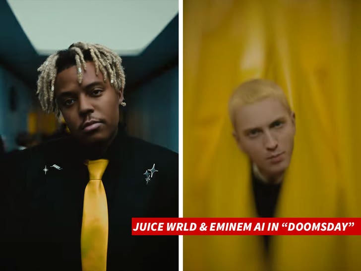 Ai Juice Wrld And Eminem Featured In Cordae And Cole Bennetts New Video 