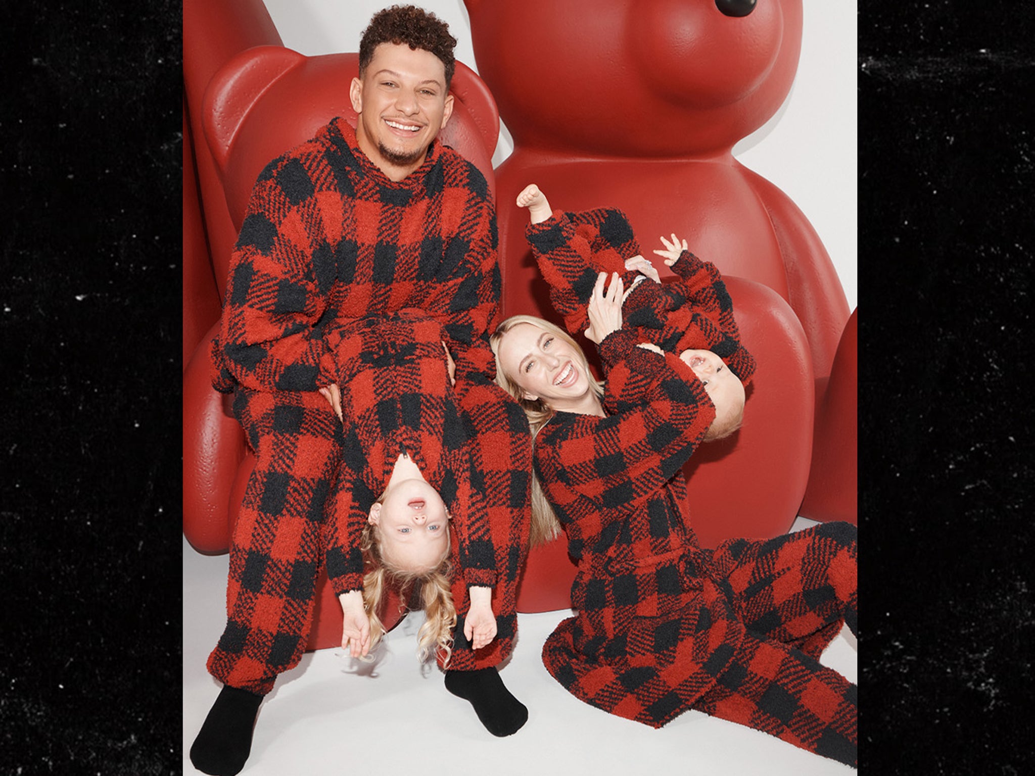 Skims' Annual Holiday Campaign Features Patrick and Brittany Mahomes